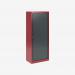 Bisley 800mm wide Essentials Tambour Unit (1970mm) (4 shelves) Cardinal Red
