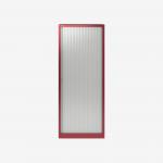 Bisley 800mm wide Essentials Tambour Unit (1970mm) (4 shelves) Cardinal Red