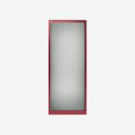 Bisley 800mm wide Essentials Tambour Unit (1970mm) (4 shelves) Cardinal Red
