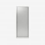 Bisley 800mm wide Essentials Tambour Unit (1970mm) (4 shelves) Traffic White