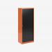 Bisley 800mm wide Essentials Tambour Unit (1970mm) (4 shelves) Bisley Orange