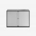Bisley 1000mm wide Essentials Tambour Unit (693mm) (1 shelf) Anthracite Grey