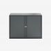 Bisley 1000mm wide Essentials Tambour Unit (693mm) (1 shelf) Anthracite Grey