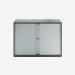 Bisley 1000mm wide Essentials Tambour Unit (693mm) (1 shelf) Anthracite Grey