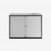 Bisley 1000mm wide Essentials Tambour Unit (693mm) (1 shelf) Black