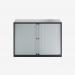 Bisley 1000mm wide Essentials Tambour Unit (693mm) (1 shelf) Black