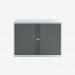Bisley 1000mm wide Essentials Tambour Unit (693mm) (1 shelf) Goose Grey