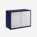 Bisley 1000mm wide Essentials Tambour Unit (693mm) (1 shelf) Oxford Blue