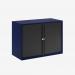Bisley 1000mm wide Essentials Tambour Unit (693mm) (1 shelf) Oxford Blue
