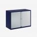 Bisley 1000mm wide Essentials Tambour Unit (693mm) (1 shelf) Oxford Blue