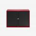 Bisley 1000mm wide Essentials Tambour Unit (693mm) (1 shelf) Cardinal Red