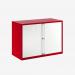 Bisley 1000mm wide Essentials Tambour Unit (693mm) (1 shelf) Cardinal Red
