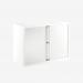 Bisley 1000mm wide Essentials Tambour Unit (693mm) (1 shelf) Traffic White
