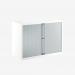 Bisley 1000mm wide Essentials Tambour Unit (693mm) (1 shelf) Traffic White