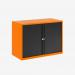 Bisley 1000mm wide Essentials Tambour Unit (693mm) (1 shelf) Bisley Orange