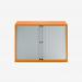 Bisley 1000mm wide Essentials Tambour Unit (693mm) (1 shelf) Bisley Orange