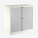 Bisley 1000mm wide Essentials Tambour Unit (1000mm) (1 shelf) Chalk