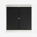 Bisley 1000mm wide Essentials Tambour Unit (1000mm) (1 shelf) Chalk