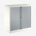 Bisley 1000mm wide Essentials Tambour Unit (1000mm) (1 shelf) Chalk