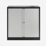 Bisley 1000mm wide Essentials Tambour Unit (1000mm) (1 shelf) Black