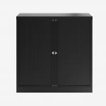 Bisley 1000mm wide Essentials Tambour Unit (1000mm) (1 shelf) Black