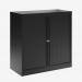 Bisley 1000mm wide Essentials Tambour Unit (1000mm) (1 shelf) Black