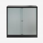 Bisley 1000mm wide Essentials Tambour Unit (1000mm) (1 shelf) Black
