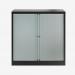 Bisley 1000mm wide Essentials Tambour Unit (1000mm) (1 shelf) Black
