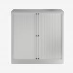 Bisley 1000mm wide Essentials Tambour Unit (1000mm) (1 shelf) Goose Grey