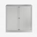 Bisley 1000mm wide Essentials Tambour Unit (1000mm) (1 shelf) Goose Grey