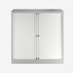 Bisley 1000mm wide Essentials Tambour Unit (1000mm) (1 shelf) Goose Grey