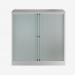 Bisley 1000mm wide Essentials Tambour Unit (1000mm) (1 shelf) Goose Grey