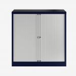 Bisley 1000mm wide Essentials Tambour Unit (1000mm) (1 shelf) Oxford Blue