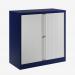 Bisley 1000mm wide Essentials Tambour Unit (1000mm) (1 shelf) Oxford Blue