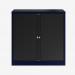 Bisley 1000mm wide Essentials Tambour Unit (1000mm) (1 shelf) Oxford Blue