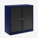 Bisley 1000mm wide Essentials Tambour Unit (1000mm) (1 shelf) Oxford Blue