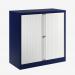 Bisley 1000mm wide Essentials Tambour Unit (1000mm) (1 shelf) Oxford Blue