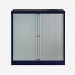 Bisley 1000mm wide Essentials Tambour Unit (1000mm) (1 shelf) Oxford Blue