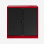 Bisley 1000mm wide Essentials Tambour Unit (1000mm) (1 shelf) Cardinal Red