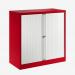 Bisley 1000mm wide Essentials Tambour Unit (1000mm) (1 shelf) Cardinal Red