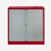 Bisley 1000mm wide Essentials Tambour Unit (1000mm) (1 shelf) Cardinal Red