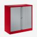 Bisley 1000mm wide Essentials Tambour Unit (1000mm) (1 shelf) Cardinal Red