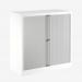 Bisley 1000mm wide Essentials Tambour Unit (1000mm) (1 shelf) Traffic White