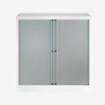 Bisley 1000mm wide Essentials Tambour Unit (1000mm) (1 shelf) Traffic White