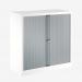 Bisley 1000mm wide Essentials Tambour Unit (1000mm) (1 shelf) Traffic White
