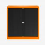 Bisley 1000mm wide Essentials Tambour Unit (1000mm) (1 shelf) Bisley Orange