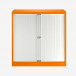 Bisley 1000mm wide Essentials Tambour Unit (1000mm) (1 shelf) Bisley Orange