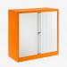Bisley 1000mm wide Essentials Tambour Unit (1000mm) (1 shelf) Bisley Orange