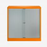 Bisley 1000mm wide Essentials Tambour Unit (1000mm) (1 shelf) Bisley Orange