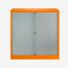 Bisley 1000mm wide Essentials Tambour Unit (1000mm) (1 shelf) Bisley Orange